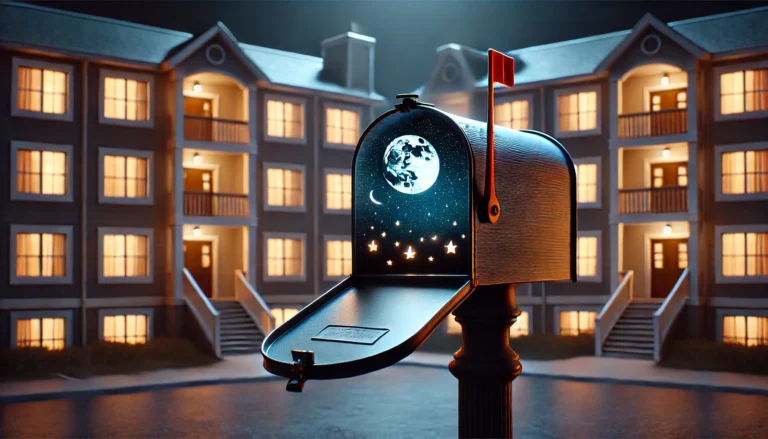 la cassetta delle lettere per i cari estinti